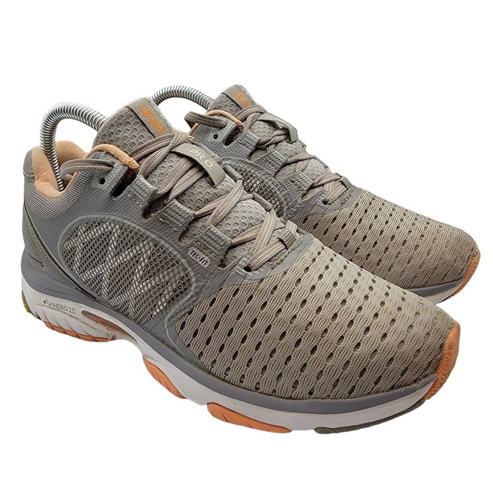 Abeo Aero 2.0 Vibram Pro System Solace Womens 8 Med Gray Athletic Shoes VSW1135